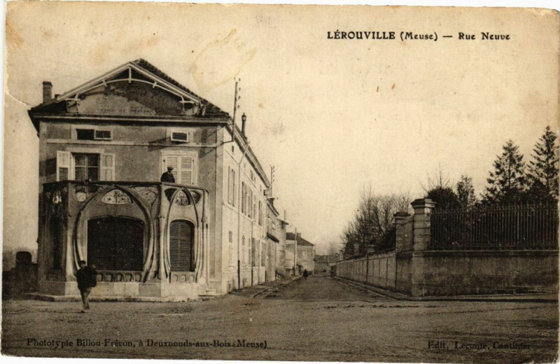 Carte postale ancienne Lérouville-Rue Neuve à Lérouville