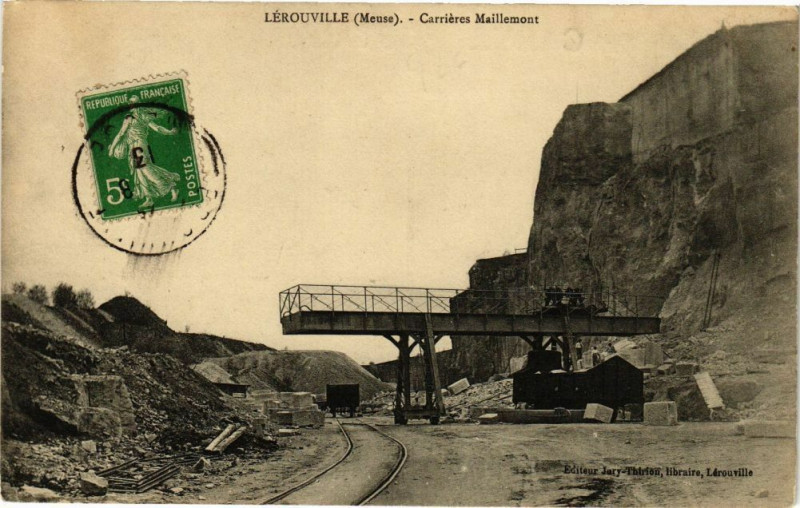 Carte postale ancienne Lérouville-Carriéres Maillemont à Lérouville
