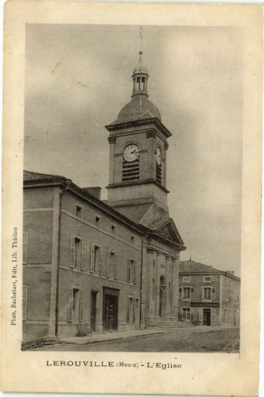 Carte postale ancienne Lérouville- L'Eglise à Lérouville