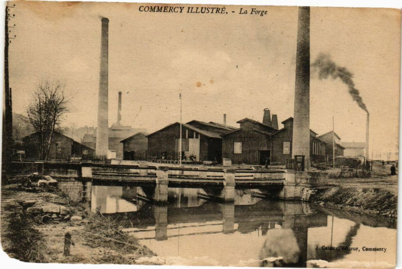 Carte postale ancienne Commercy-La Forge à Commercy