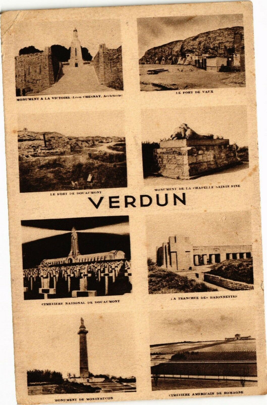 Carte postale ancienne Verdun à Verdun