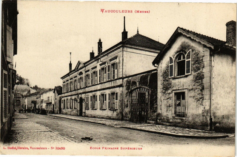 Carte postale ancienne Vaucouleurs-Ecole Primaire Supérieure à Vaucouleurs