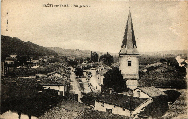 Carte postale ancienne Maxey-sur-Vaise - Vue générale à Maxey-sur-Vaise