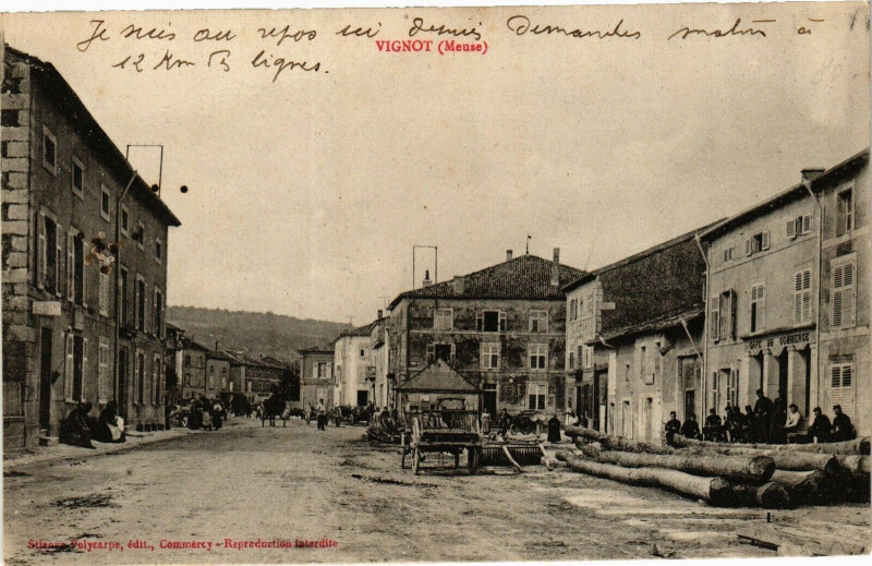 Carte postale ancienne Vignot à Vignot