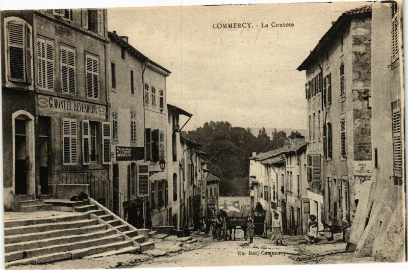 Carte postale ancienne Commercy - La Contote à Commercy