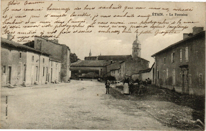 Carte postale ancienne L.Marchal , Verdun à Verdun