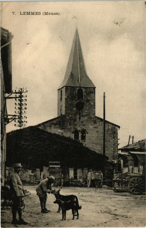 Carte postale ancienne Lemmes à Lemmes