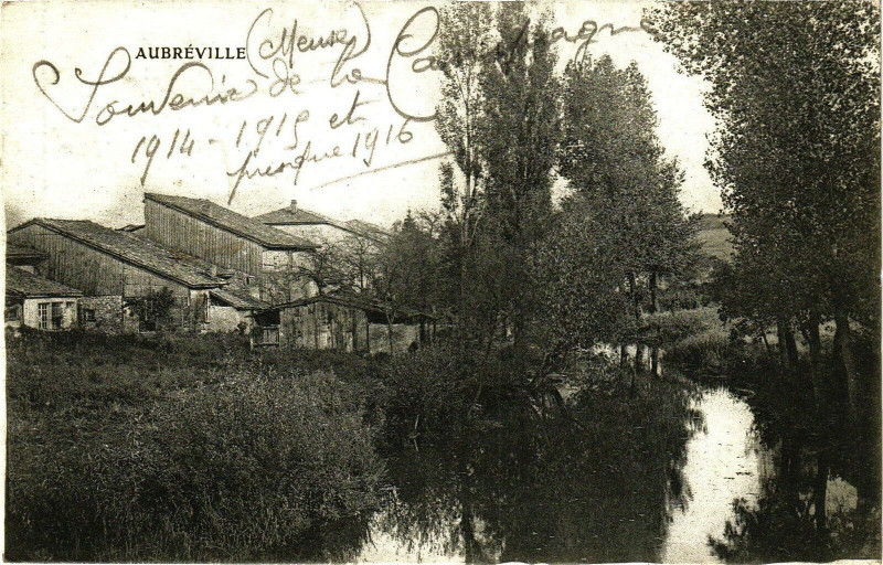 Carte postale ancienne Aubreville à Aubréville