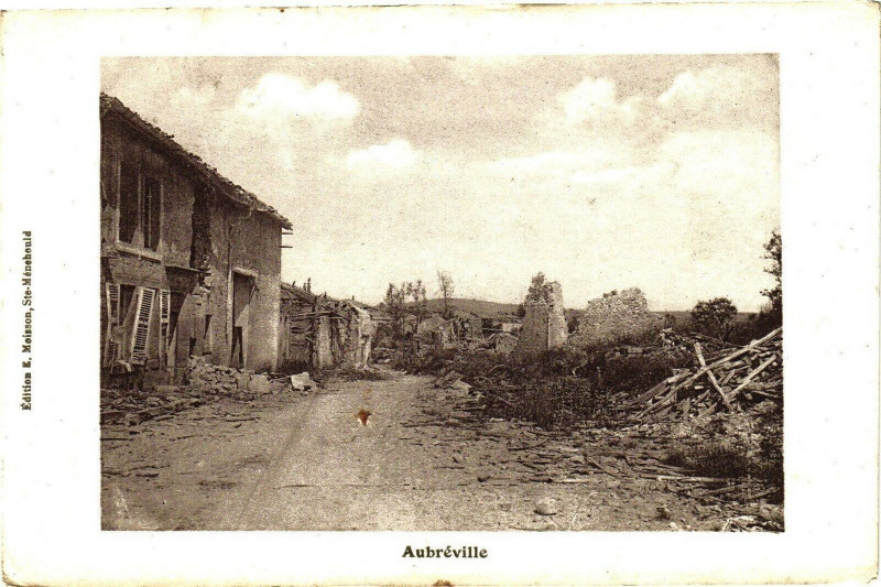 Carte postale ancienne Aubréville à Aubréville