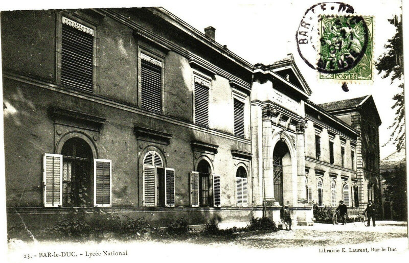 Carte postale ancienne Bar-le-Duc -  Lycée National à Bar-le-Duc