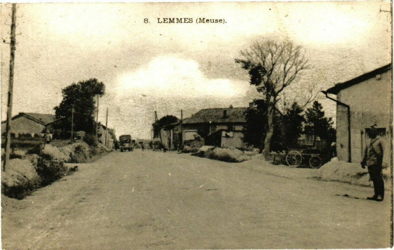 Carte postale ancienne Lemmes à Lemmes