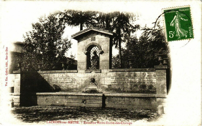 Carte postale ancienne Vue Em. Collet, édit Bar-le-Duc à Bar-le-Duc