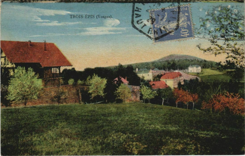 Carte postale ancienne Trois Epis