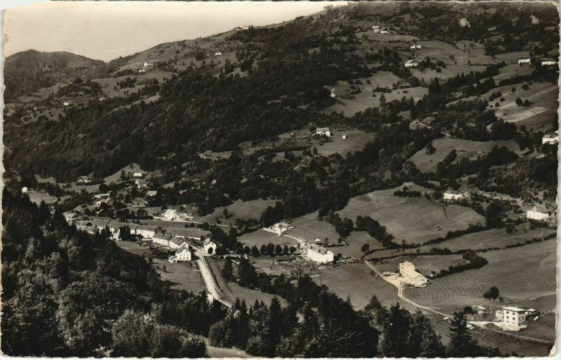 Carte postale ancienne La Bresse Vue vers le Bas à La Bresse