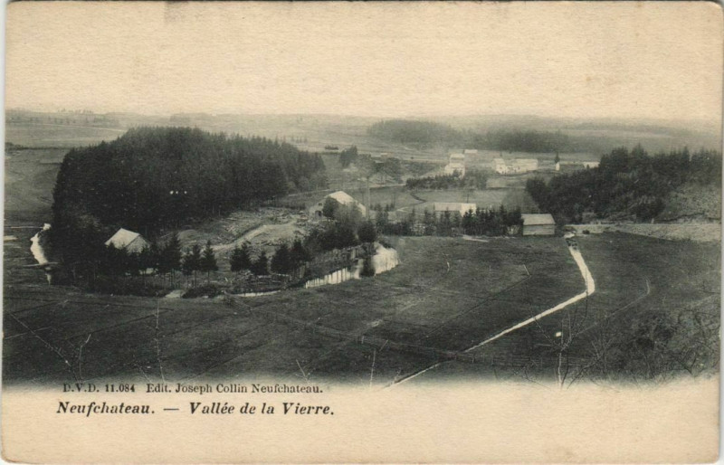 Carte postale ancienne Neufehateau Vallée de la Vierre