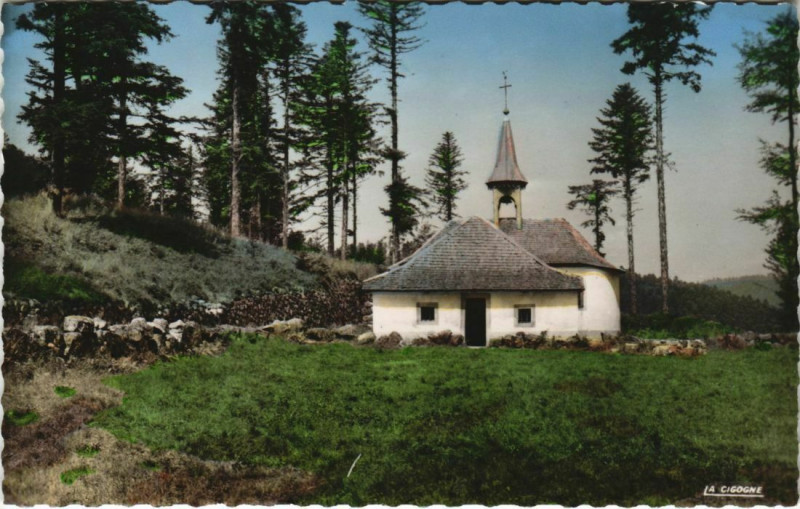 Carte postale ancienne Ventron Chapelle du Vénérable Frere Joseph à Ventron