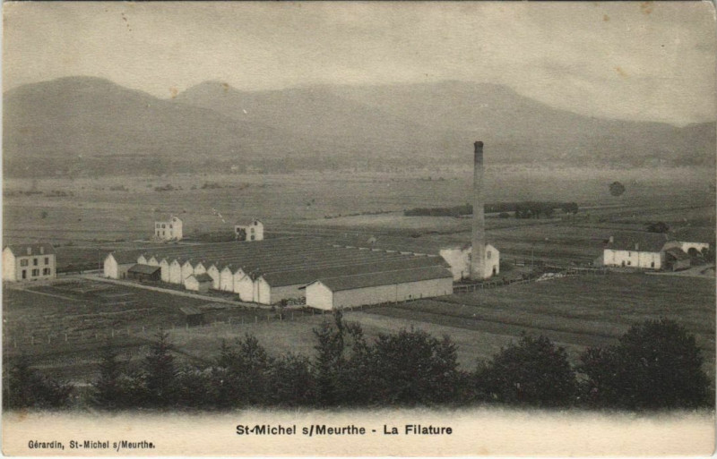 Carte postale ancienne Saint-Michel-sur-Meurthe La Filature à Saint-Michel-sur-Meurthe