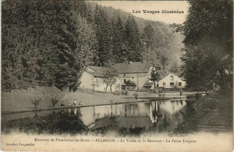 Carte postale ancienne Allangie La Petite Forgette