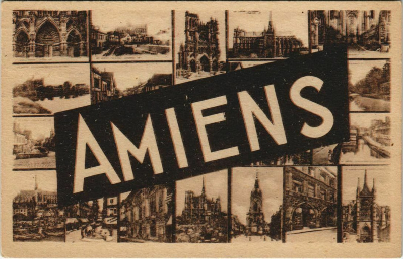 Carte postale ancienne Amiens