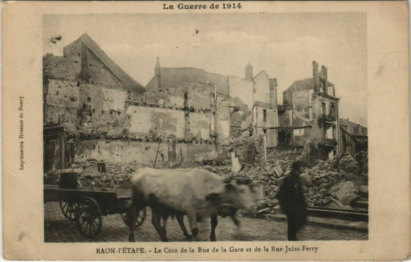 Carte postale ancienne Raon-l'Etape - Le coin de la à Raon-l'Étape