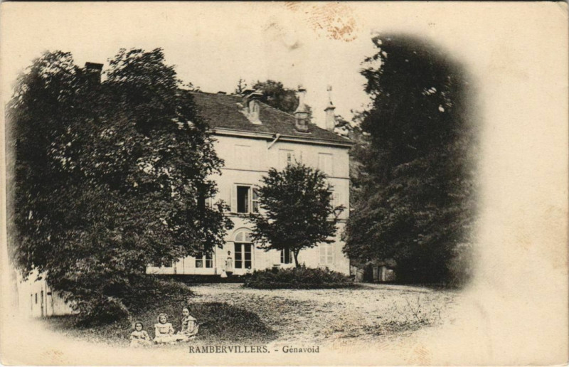 Carte postale ancienne Rambervillers - Genavoid à Rambervillers