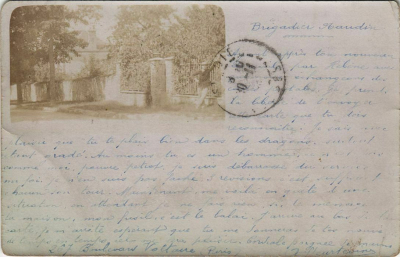 Carte postale ancienne Carte photo