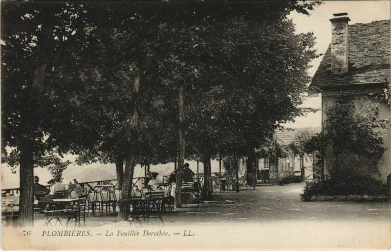 Carte postale ancienne Plombieres - La Feuillee Dorothee