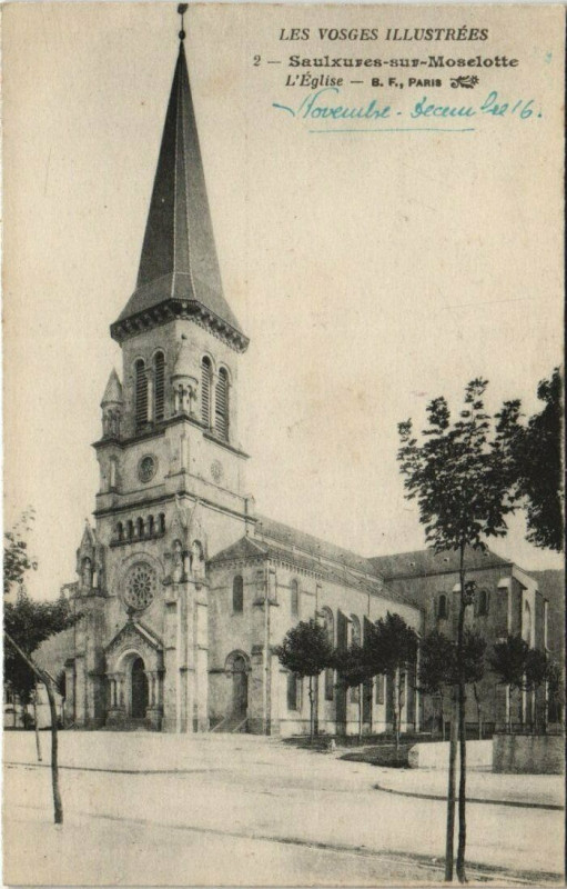 Carte postale ancienne Saulxures-sur-Mostelotte
