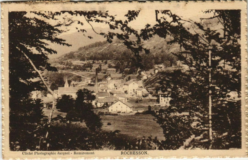 Carte postale ancienne Rochesson à Rochesson