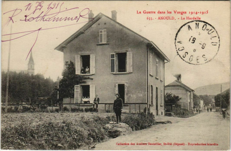 Carte postale ancienne Anould La Hardalle à Anould