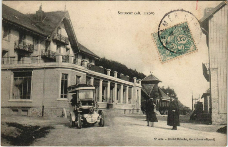 Carte postale ancienne Schlucht