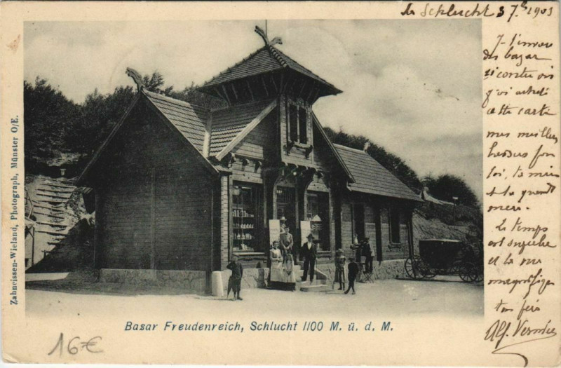 Carte postale ancienne Basar freudenreich Schlucht
