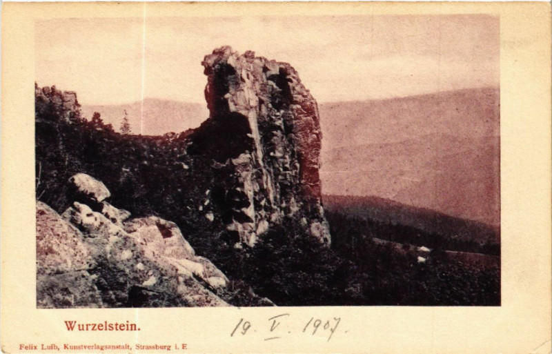 Carte postale ancienne Wurzelstein