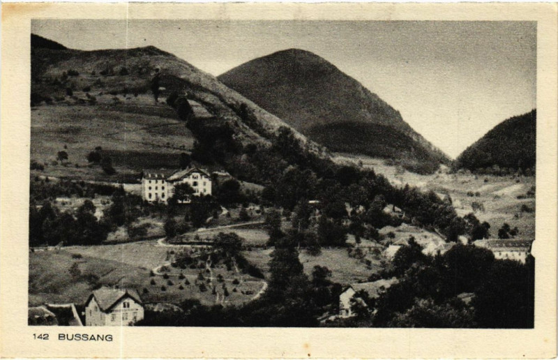 Carte postale ancienne Bussang à Bussang