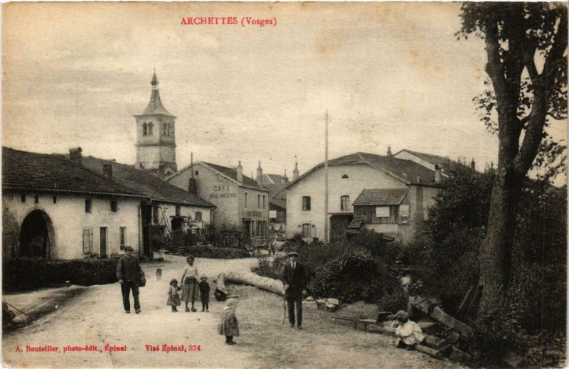 Carte postale ancienne Archettes à Archettes