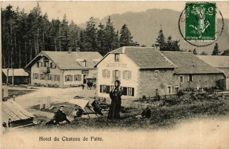 Carte postale ancienne Hotel du Chateau de Faite.
