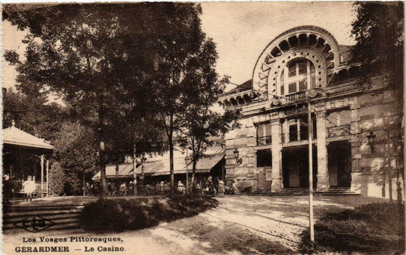 Carte postale ancienne Gerardmer Le Casino. à Gérardmer