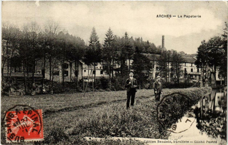 Carte postale ancienne Arches La Parpeterie. à Arches