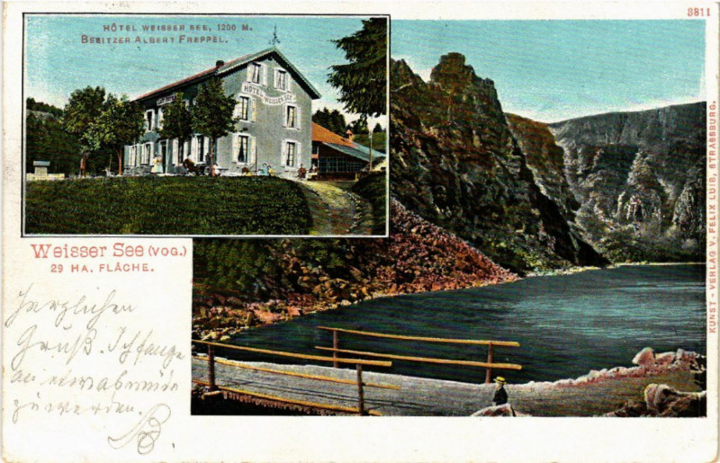 Carte postale ancienne Weiser See (vos.) - 29 Ha. Flache