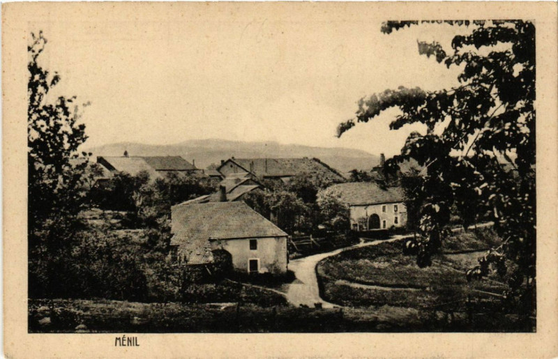Carte postale ancienne Menil