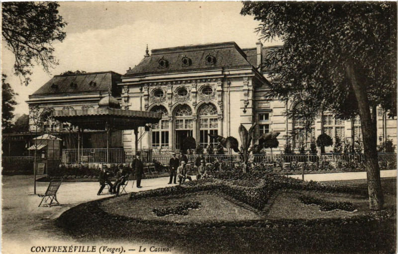Carte postale ancienne Contrexeville - Le Casino à Contrexéville