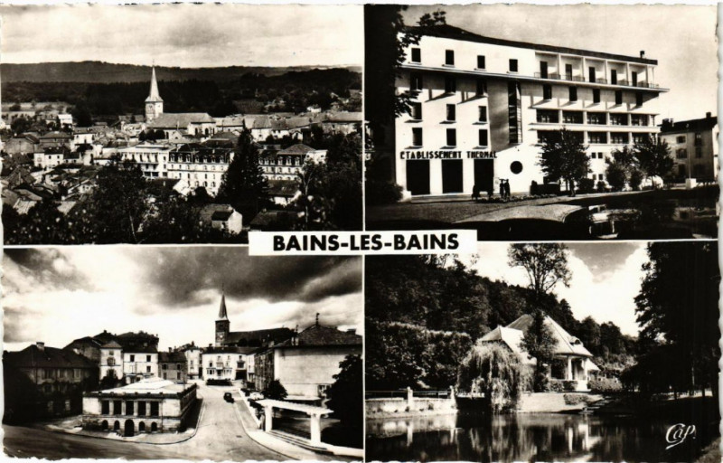 Carte postale ancienne Bains-les-Bains