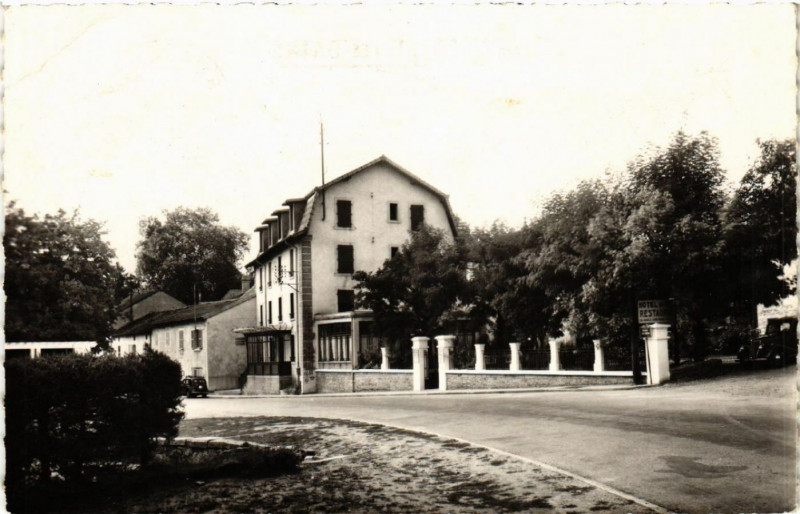 Carte postale ancienne Bains-les-Bains - Hotel du Parc