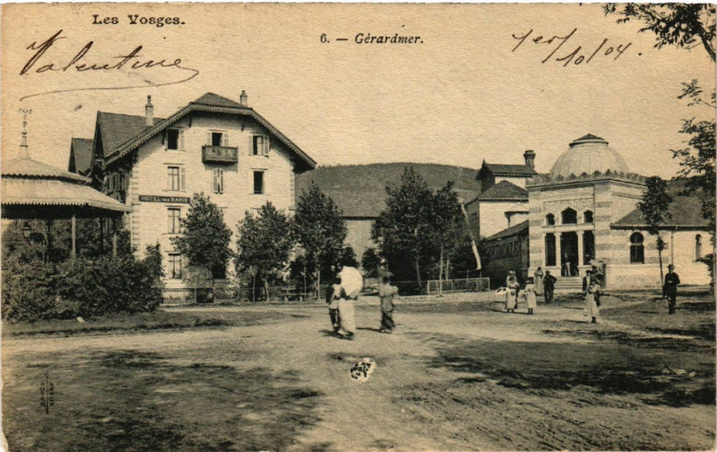 Carte postale ancienne Les Vosges - Gerardmer à Gérardmer