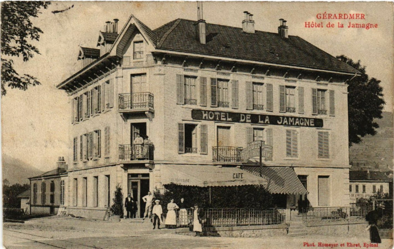 Carte postale ancienne Gerardmer - Hotel de la Jamagne à Gérardmer