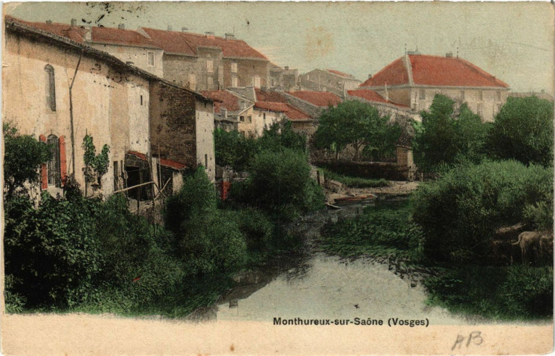 Carte postale ancienne Monthureux-sur-Saone à Monthureux-sur-Saône