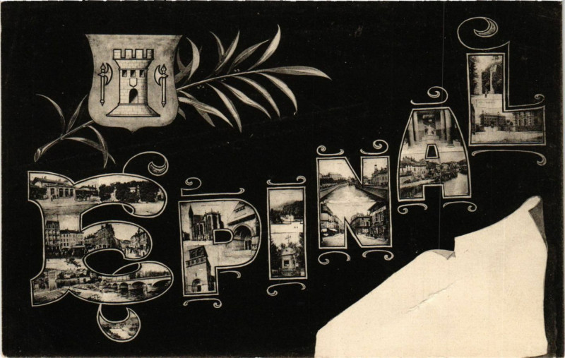 Carte postale ancienne Epinal à Épinal