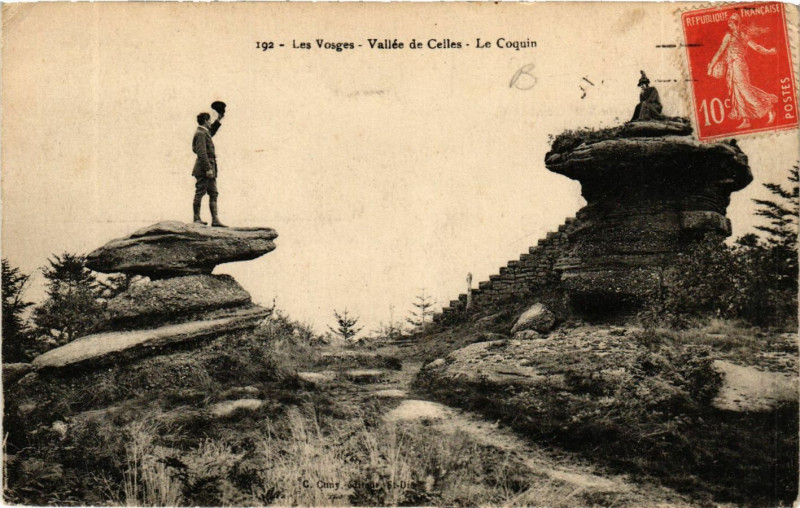 Carte postale ancienne 192 Valléee de Celles Le Coquin