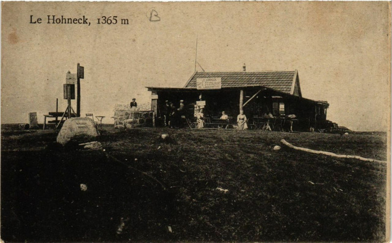 Carte postale ancienne Le Hohneck