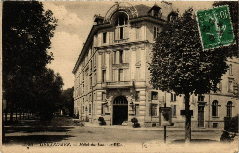 Carte postale ancienne Gerardmer Hotel du Lac à Gérardmer